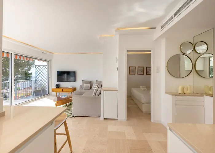 06db Magnificent Flat With Incredible View Mont Boron Apartmán Nice