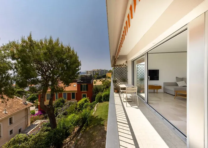 06db Magnificent Flat With Incredible View Mont Boron 公寓 尼斯
