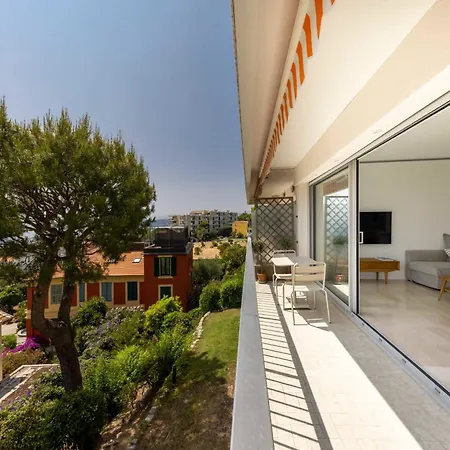 06db Magnificent Flat With Incredible View Mont Boron Appartement Nice